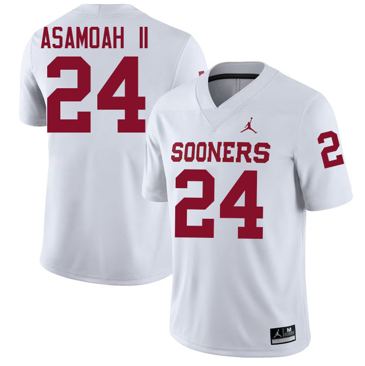 Brian Asamoah II Oklahoma Sooners Jersey,Oklahoma Sooners Football Uniforms,Jersey-White